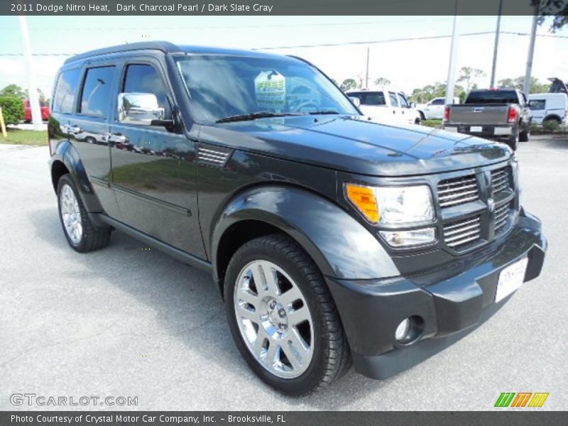 Dark Charcoal Pearl / Dark Slate Gray 2011 Dodge Nitro Heat