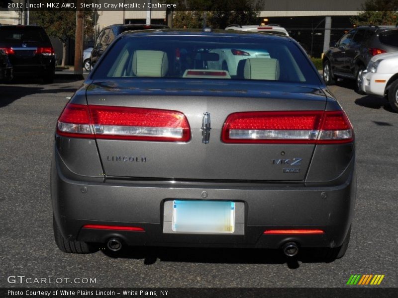 Sterling Gray Metallic / Cashmere 2012 Lincoln MKZ AWD