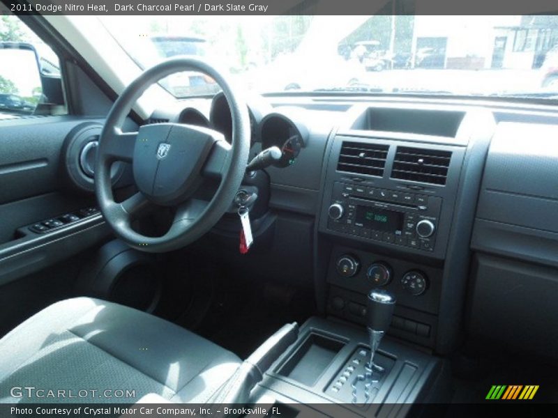 Dark Charcoal Pearl / Dark Slate Gray 2011 Dodge Nitro Heat