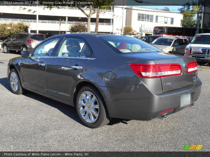 Sterling Gray Metallic / Cashmere 2012 Lincoln MKZ AWD