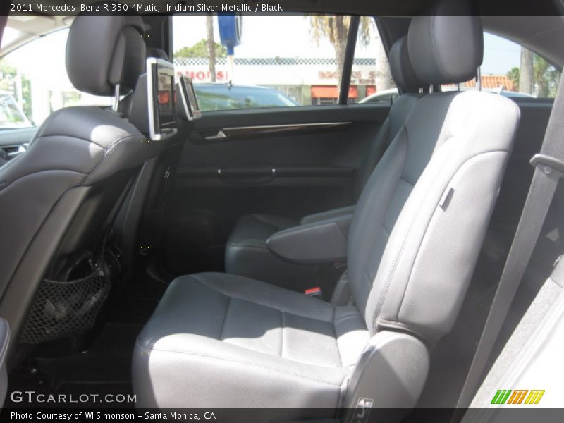 Iridium Silver Metallic / Black 2011 Mercedes-Benz R 350 4Matic