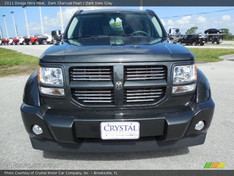 Dark Charcoal Pearl / Dark Slate Gray 2011 Dodge Nitro Heat