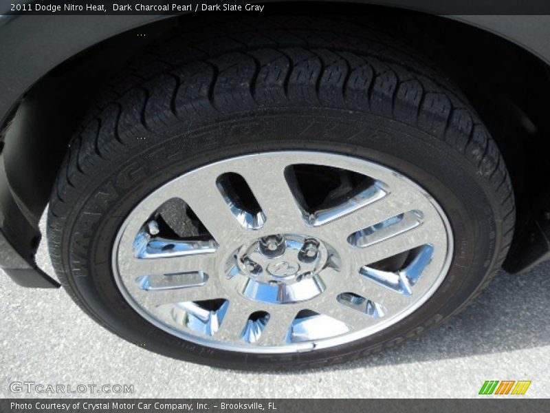 Dark Charcoal Pearl / Dark Slate Gray 2011 Dodge Nitro Heat