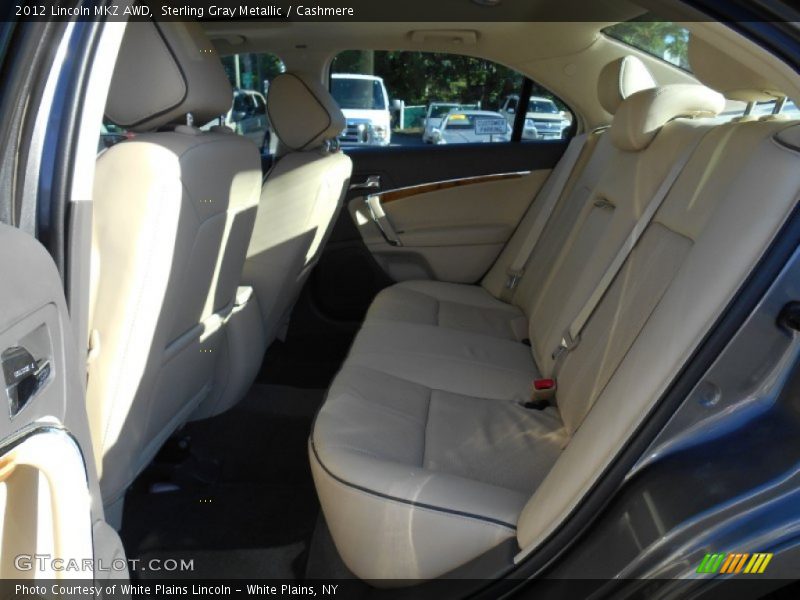 Sterling Gray Metallic / Cashmere 2012 Lincoln MKZ AWD