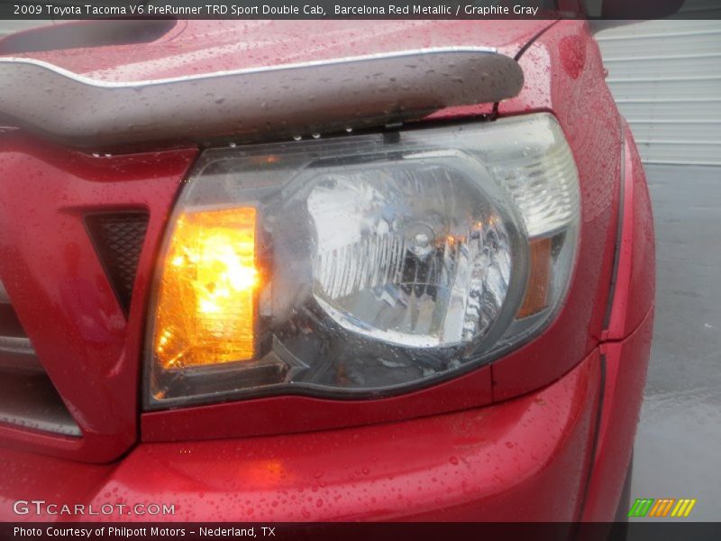 Barcelona Red Metallic / Graphite Gray 2009 Toyota Tacoma V6 PreRunner TRD Sport Double Cab