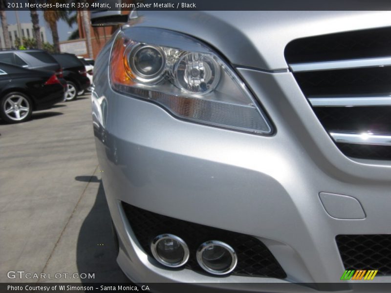 Iridium Silver Metallic / Black 2011 Mercedes-Benz R 350 4Matic