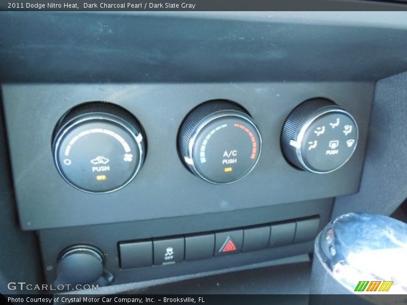 Dark Charcoal Pearl / Dark Slate Gray 2011 Dodge Nitro Heat