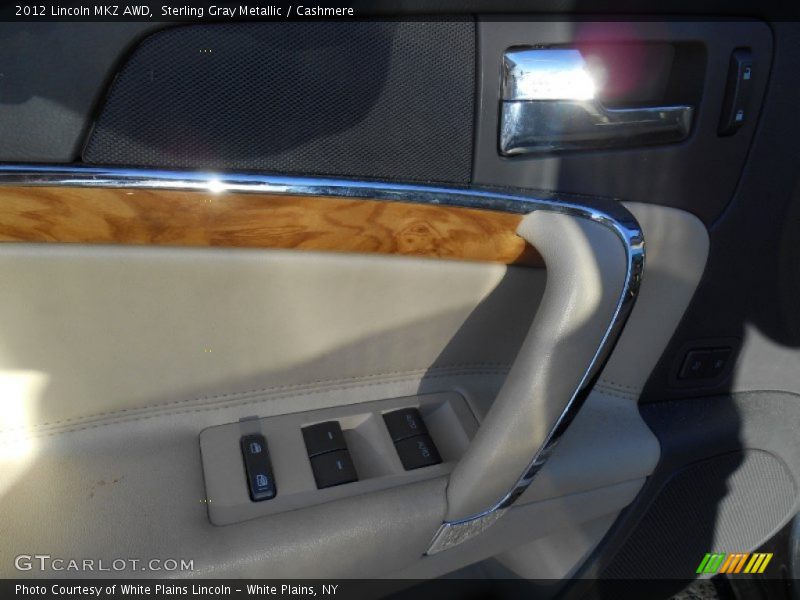 Sterling Gray Metallic / Cashmere 2012 Lincoln MKZ AWD