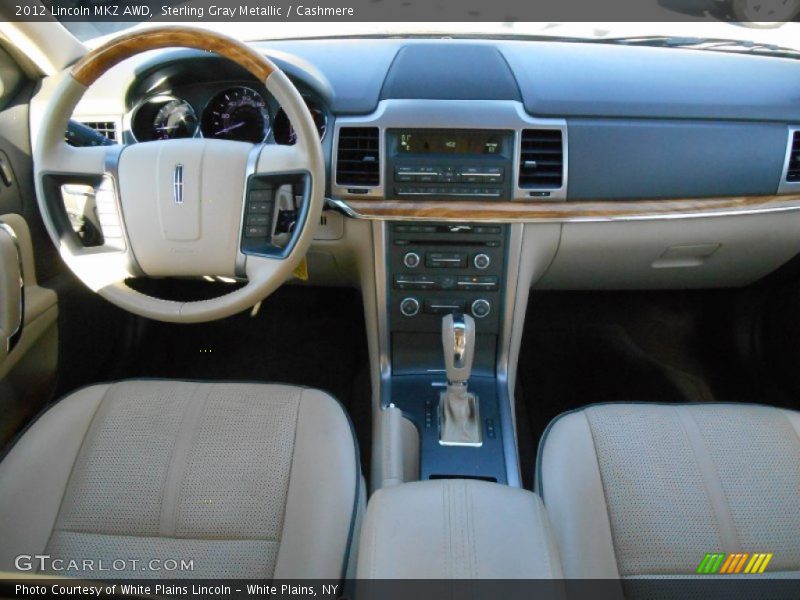 Sterling Gray Metallic / Cashmere 2012 Lincoln MKZ AWD