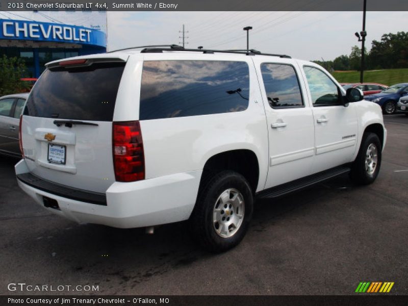 Summit White / Ebony 2013 Chevrolet Suburban LT 4x4