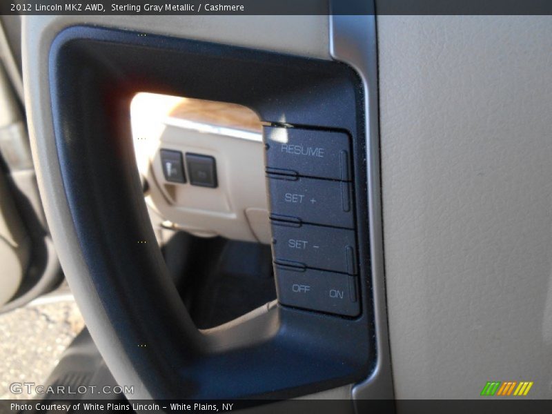 Sterling Gray Metallic / Cashmere 2012 Lincoln MKZ AWD