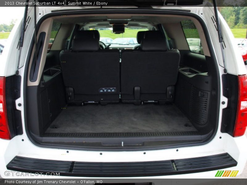 Summit White / Ebony 2013 Chevrolet Suburban LT 4x4