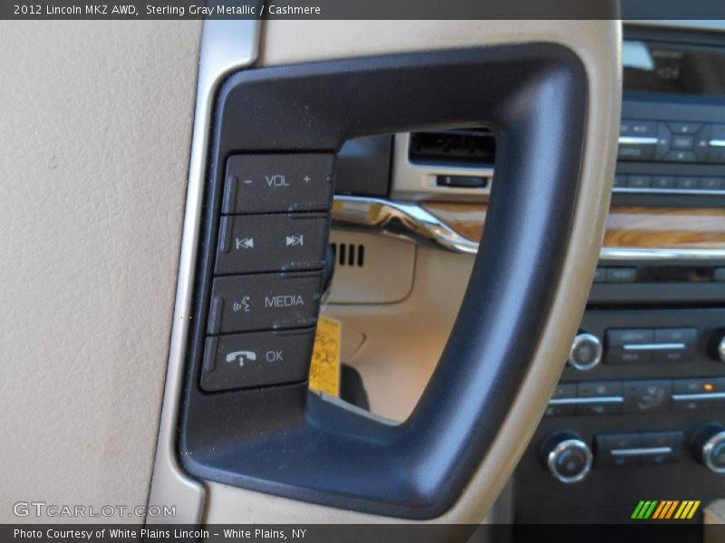 Sterling Gray Metallic / Cashmere 2012 Lincoln MKZ AWD