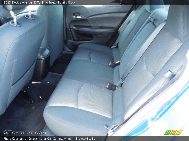 Blue Streak Pearl / Black 2013 Dodge Avenger SXT