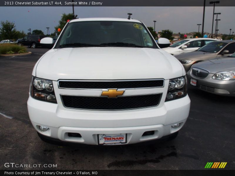 Summit White / Ebony 2013 Chevrolet Suburban LT 4x4