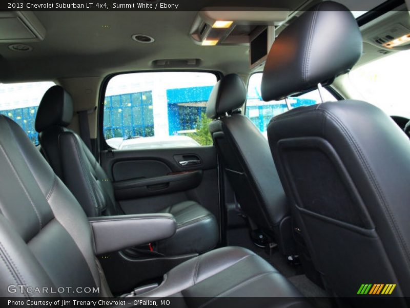 Summit White / Ebony 2013 Chevrolet Suburban LT 4x4