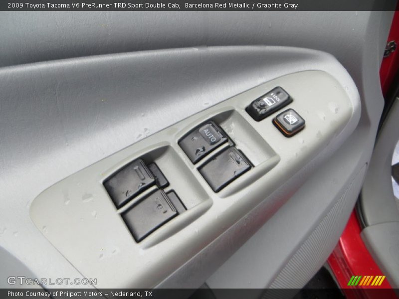 Barcelona Red Metallic / Graphite Gray 2009 Toyota Tacoma V6 PreRunner TRD Sport Double Cab