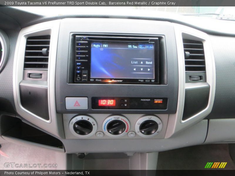 Barcelona Red Metallic / Graphite Gray 2009 Toyota Tacoma V6 PreRunner TRD Sport Double Cab