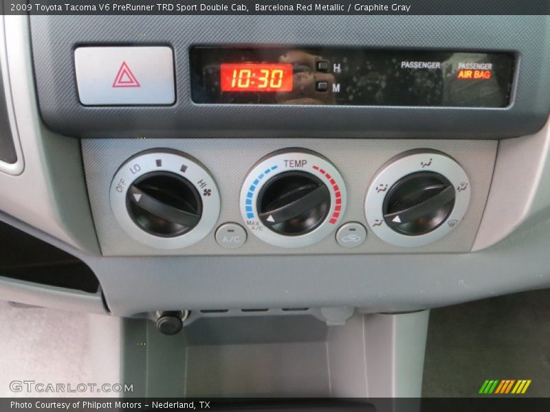 Barcelona Red Metallic / Graphite Gray 2009 Toyota Tacoma V6 PreRunner TRD Sport Double Cab