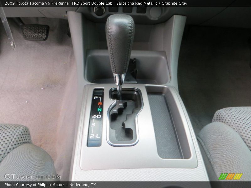 Barcelona Red Metallic / Graphite Gray 2009 Toyota Tacoma V6 PreRunner TRD Sport Double Cab