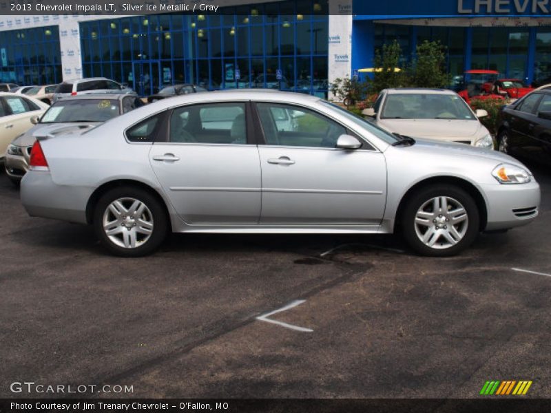 Silver Ice Metallic / Gray 2013 Chevrolet Impala LT