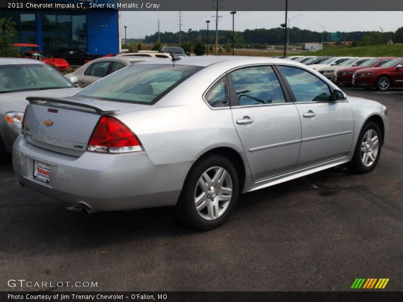 Silver Ice Metallic / Gray 2013 Chevrolet Impala LT