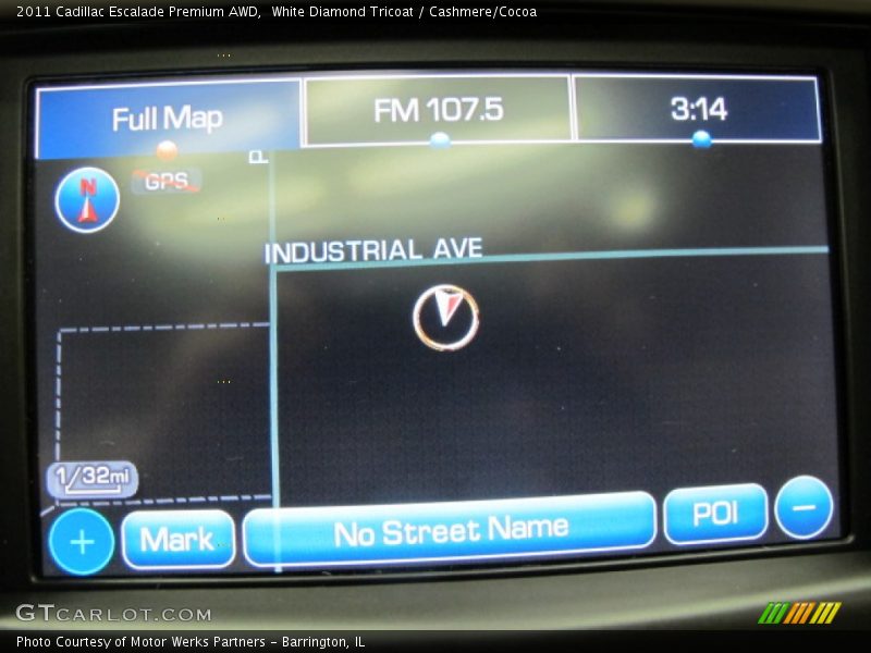 White Diamond Tricoat / Cashmere/Cocoa 2011 Cadillac Escalade Premium AWD