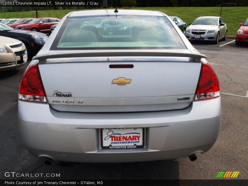 Silver Ice Metallic / Gray 2013 Chevrolet Impala LT