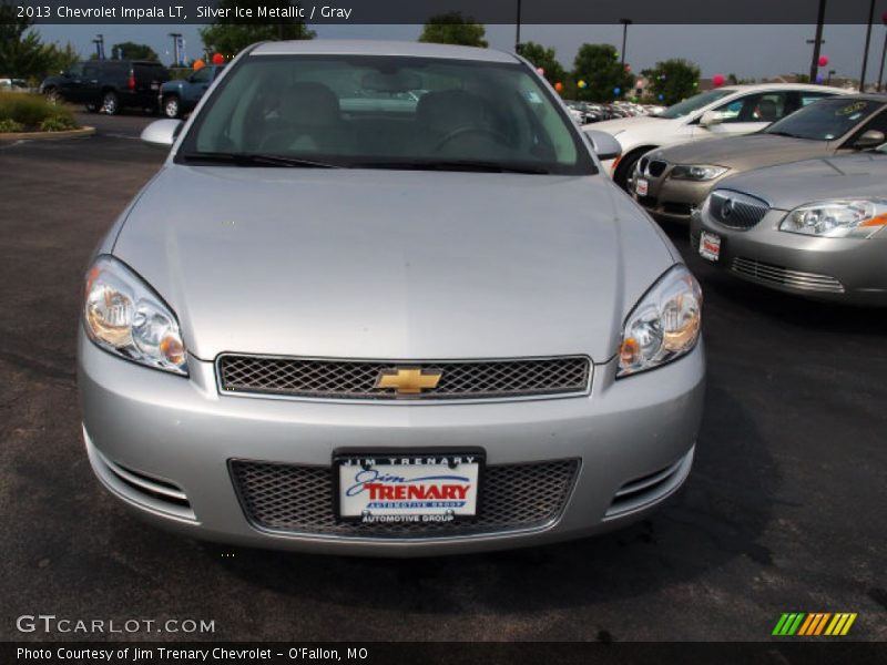Silver Ice Metallic / Gray 2013 Chevrolet Impala LT