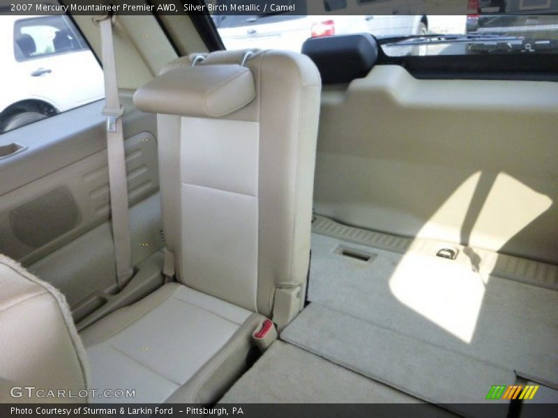 Silver Birch Metallic / Camel 2007 Mercury Mountaineer Premier AWD