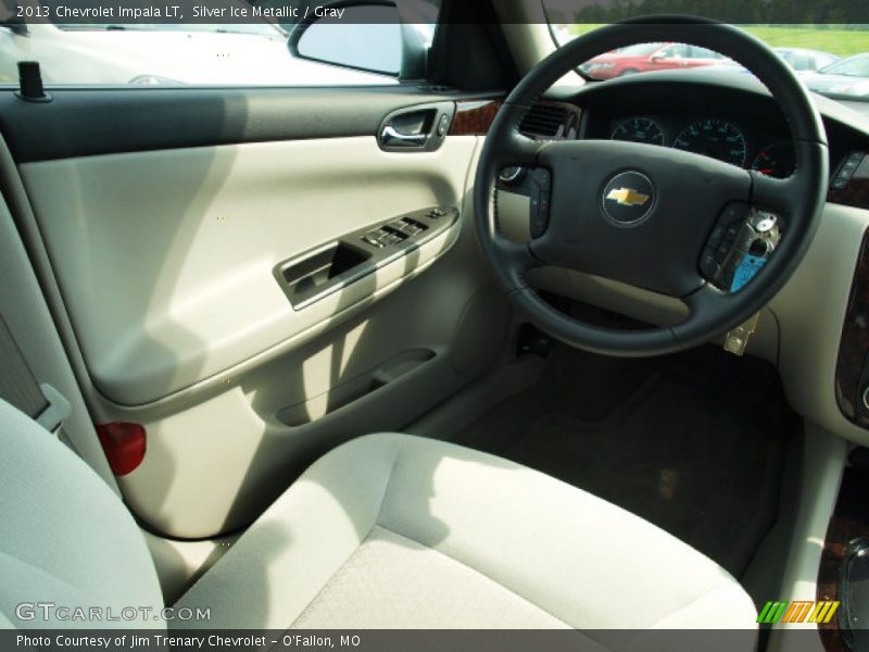 Silver Ice Metallic / Gray 2013 Chevrolet Impala LT