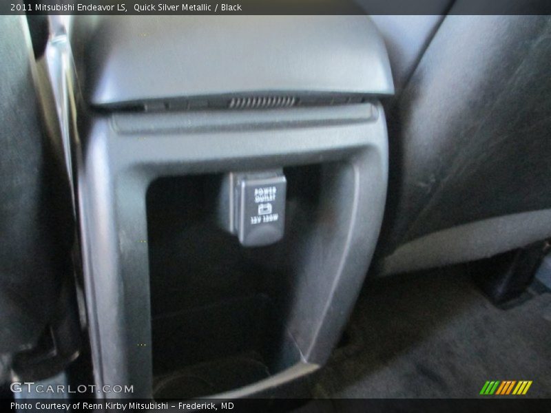 Quick Silver Metallic / Black 2011 Mitsubishi Endeavor LS