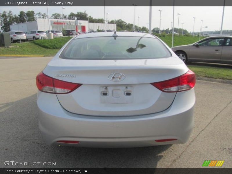 Silver / Gray 2012 Hyundai Elantra GLS