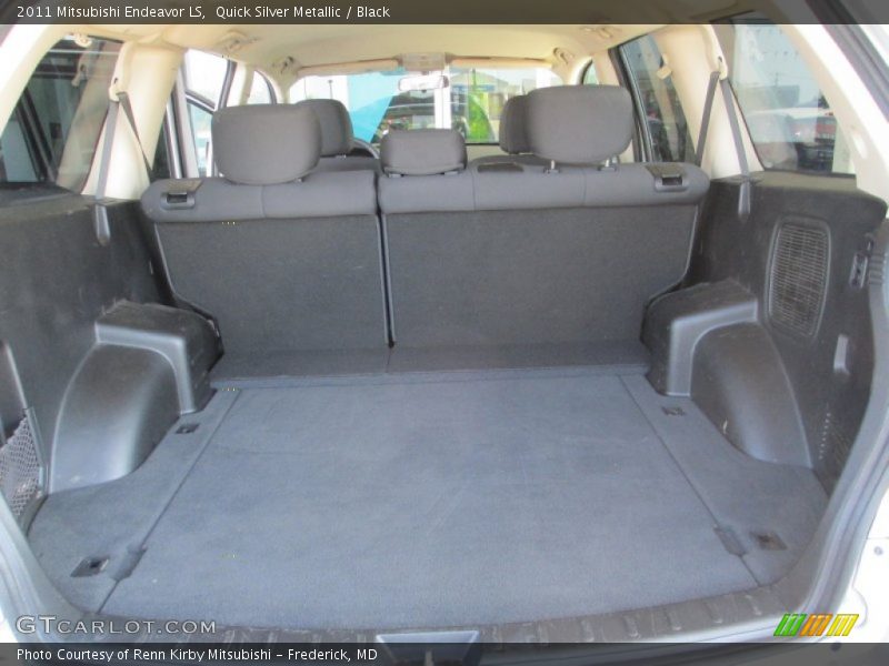 Quick Silver Metallic / Black 2011 Mitsubishi Endeavor LS