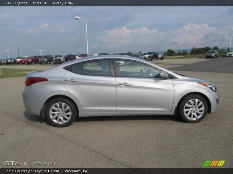 Silver / Gray 2012 Hyundai Elantra GLS