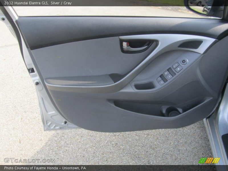 Silver / Gray 2012 Hyundai Elantra GLS