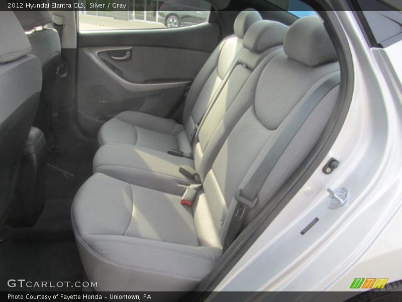 Silver / Gray 2012 Hyundai Elantra GLS