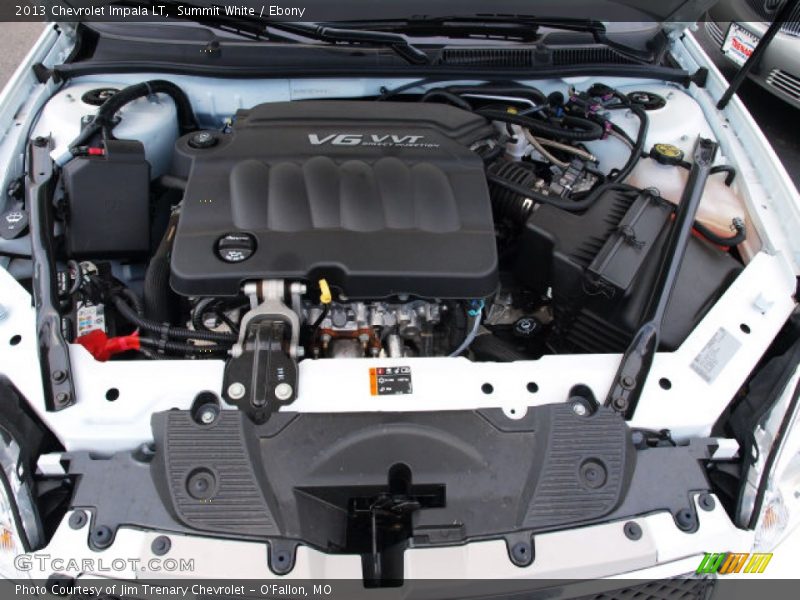 Summit White / Ebony 2013 Chevrolet Impala LT