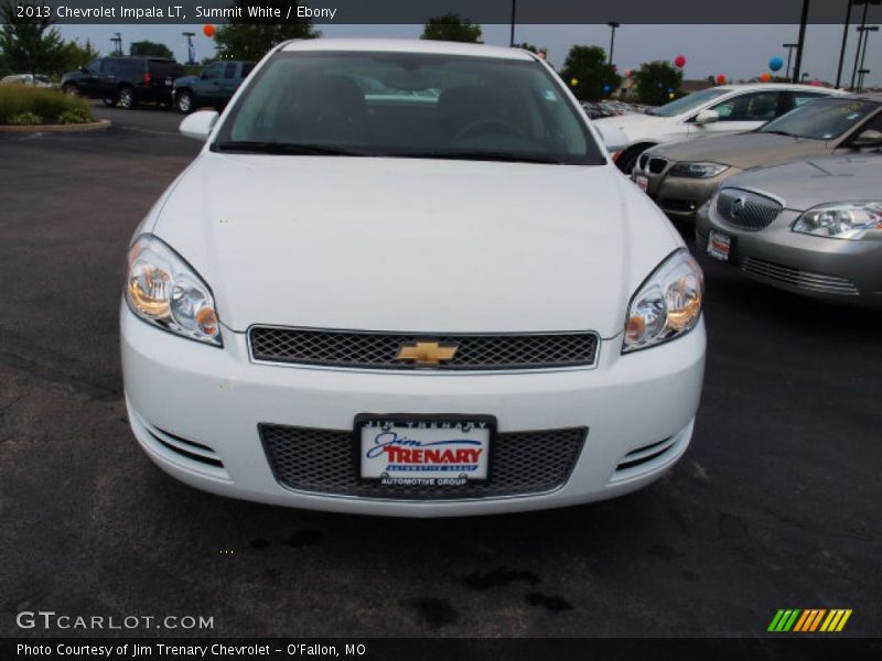 Summit White / Ebony 2013 Chevrolet Impala LT