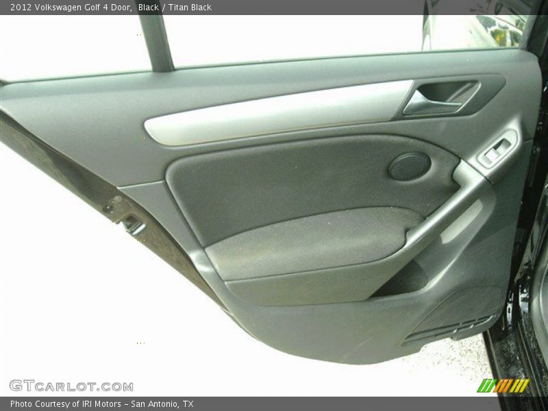 Black / Titan Black 2012 Volkswagen Golf 4 Door