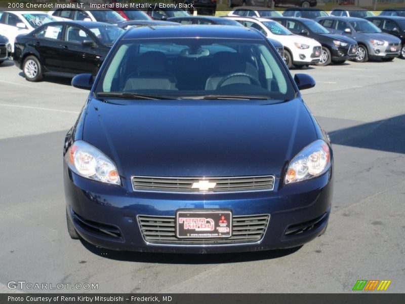 Imperial Blue Metallic / Ebony Black 2008 Chevrolet Impala LT