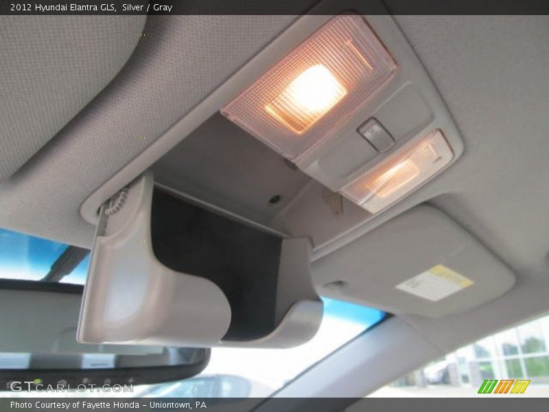 Silver / Gray 2012 Hyundai Elantra GLS