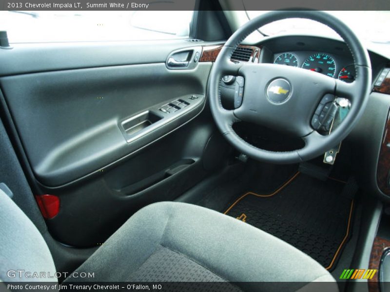 Summit White / Ebony 2013 Chevrolet Impala LT