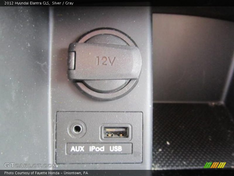 Silver / Gray 2012 Hyundai Elantra GLS