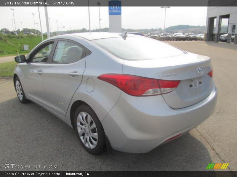 Silver / Gray 2012 Hyundai Elantra GLS