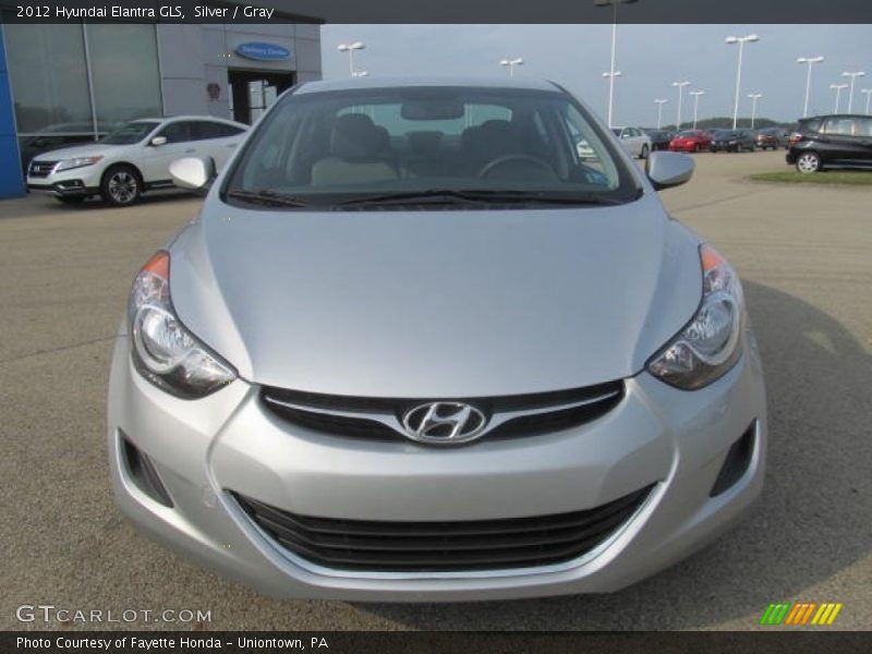 Silver / Gray 2012 Hyundai Elantra GLS