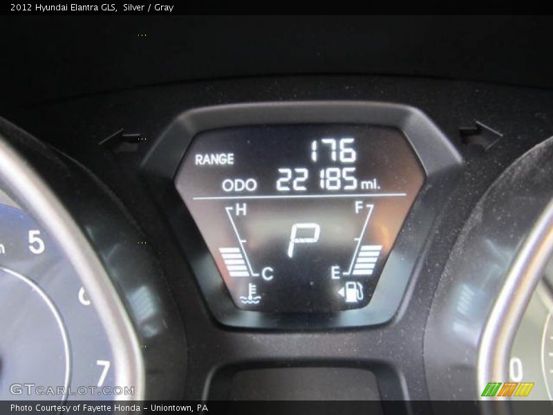 Silver / Gray 2012 Hyundai Elantra GLS