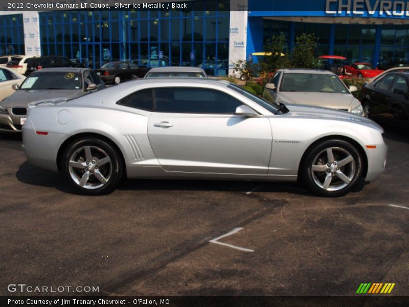 Silver Ice Metallic / Black 2012 Chevrolet Camaro LT Coupe