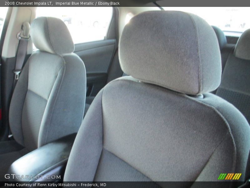 Imperial Blue Metallic / Ebony Black 2008 Chevrolet Impala LT