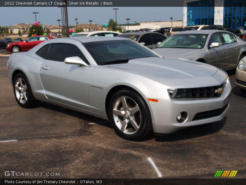 Silver Ice Metallic / Black 2012 Chevrolet Camaro LT Coupe